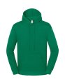 Heren Hoodie Fruit of the Loom Iconic College Green